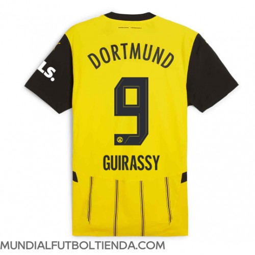 Camiseta Borussia Dortmund Serhou Guirassy #9 Primera Equipación Replica 2024-25 mangas cortas